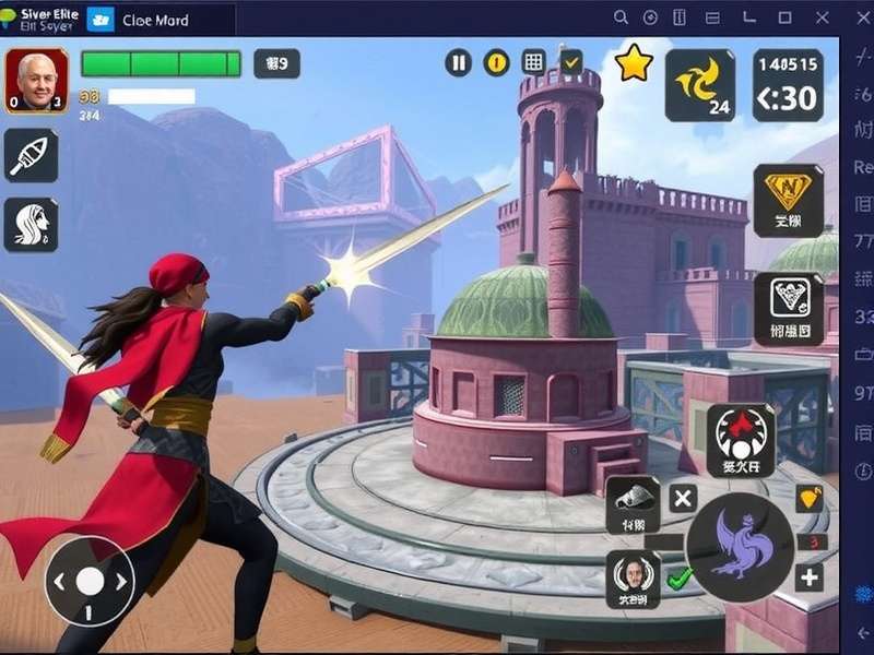 Silver Saffron Elite combat gameplay